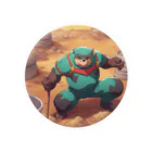 ASWのアニマル相撲レスラーズ/Animal Sumo Wrestlers Tin Badge