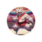 ASWのアニマル相撲レスラーズ/Animal Sumo Wrestlers Tin Badge