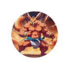 ASWのアニマル相撲レスラーズ/Animal Sumo Wrestlers Tin Badge