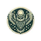 kotpopのMystic Owl Tin Badge