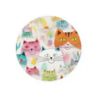 F2 Cat Design Shopのbeloved cats 002 缶バッジ