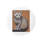 F2 Cat Design Shopのhairless cat 001 Tin Badge