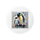 akipen76の愛する家族と幸せに暮らすペンギン Tin Badge