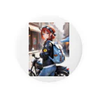 ヨーカズのバイク女子そら Tin Badge