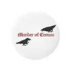 Yellow_SparrowのMurder of Crows Tin Badge