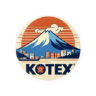 KOTEXのKOTEX ロゴ Tin Badge