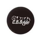C.B. Style (CRAZY BEAST Style)のC.B. Style ブラック 缶バッジ