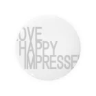 ainarukokoroの愛　幸せ　感動　love　happy　impressed 缶バッジ