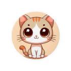 yos-1292583のねこニコばん Tin Badge