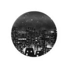 MEGROOVEの都会の夜景🏙 Tin Badge