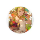 AQUAMETAVERSEの果実の少女　なでしこ1478 Tin Badge