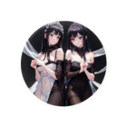 Akiの向き合う姉妹3 Tin Badge