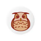 ゆらなんめがねのふくろう Tin Badge