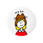 natalieのナッティとねこ Tin Badge