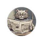 ローズのおじ猫 Tin Badge