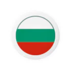 お絵かき屋さんのブルガリアの国旗 Tin Badge