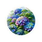 VeiledSageの紫陽花の饗宴 Tin Badge