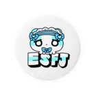 ムラサキゲジゲジのオンラインショップの16性格タコちゃんず ESFJ 缶バッジ