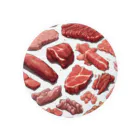 Haluuushopのmeats of meats Tin Badge