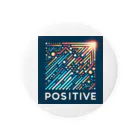 ねこにんじゃショップのPOSITIVE 2nd Tin Badge