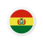 お絵かき屋さんのボリビアの国旗 缶バッジ