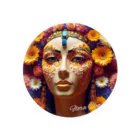 お花屋SUNのFlora Cleo「フローラ・クレオ」 Tin Badge