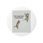 catnip factoryのJUMP more！ Tin Badge