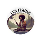 yukiyuki93のfishing lifeオリジナル Tin Badge