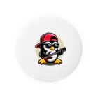 namidamakiのロックペンギン Tin Badge