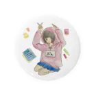 たべるちゃんのぶんちゃん Tin Badge