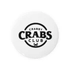 MatrixSphereのCRABBY CRABS CLUB シンプルロゴ Tin Badge