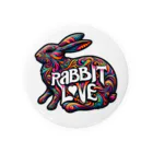 Rove.itのRABBIT LOVE Tin Badge