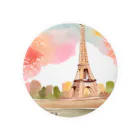 tyu-ripuのparis spring Tin Badge