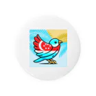 bugisショップの煌めくトロピカルバード🐦️ Tin Badge