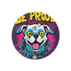 Be proudのBe proudわんちゃんバンドT Tin Badge