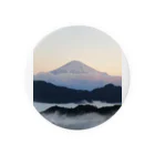 りーもの富士山と雲海 Tin Badge