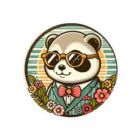 KAWAII SHOPのOSHARE RACCOON 缶バッジ