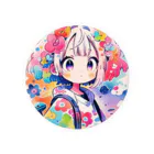 てつくんのお店の名前のない女の子　 Tin Badge