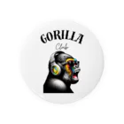 GORILLA_CLUBのノリノリゴリー Tin Badge