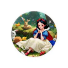 ぴよぴよショップの森の白雪姫 Tin Badge