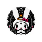 月夜まなのアート工房の🐰ゴスらび ♰祈望♰ 缶バッジ