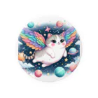 キャットパラダイス☆彡のユニ猫　宇宙空間 Tin Badge