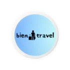 bien_travelのbien旅行グッズ 캔뱃지