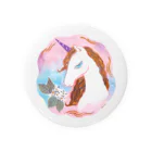 unicorn2018の花が咲いたのが嬉しくて。 Tin Badge