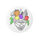 A-KdesignのArcimboldo風 Tin Badge