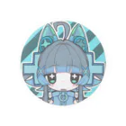なんだかんだの十字缶バッジ宮 Tin Badge