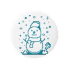 犬田猫三郎の雪だるま Tin Badge