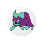 pawrakiyaの猫（（））ドット絵 Tin Badge