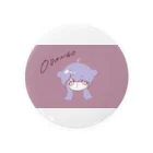 niramanjuの紫色の髪のおんなのこ Tin Badge