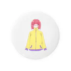 npopopopooonの卍ガール Tin Badge